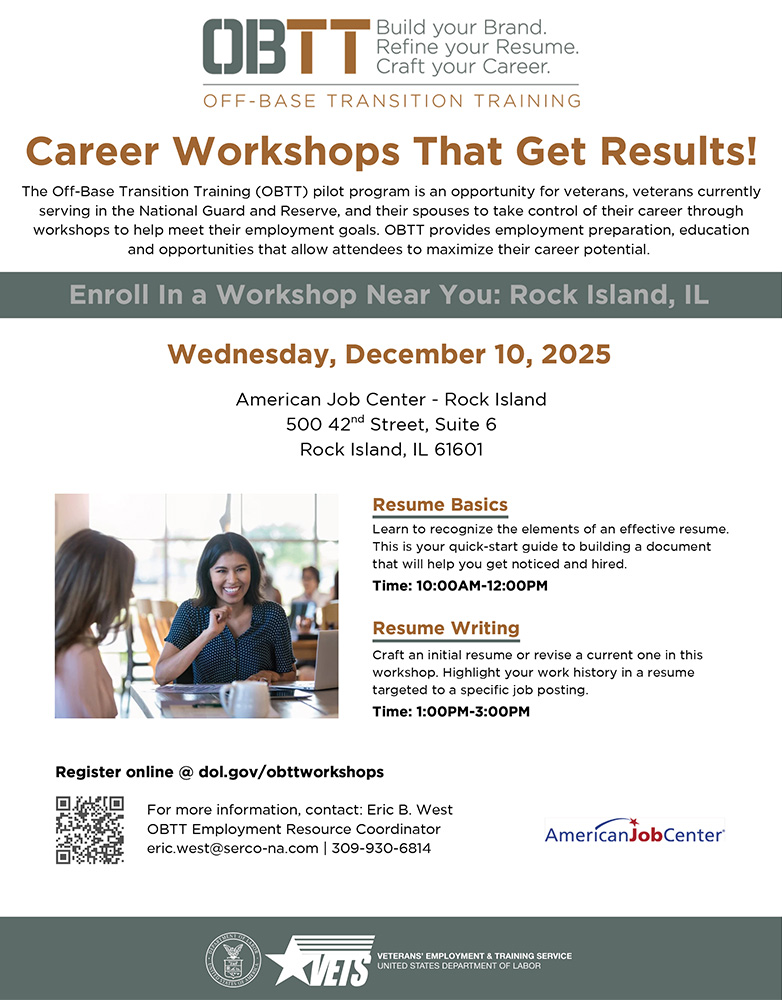 December Resume Workshops!