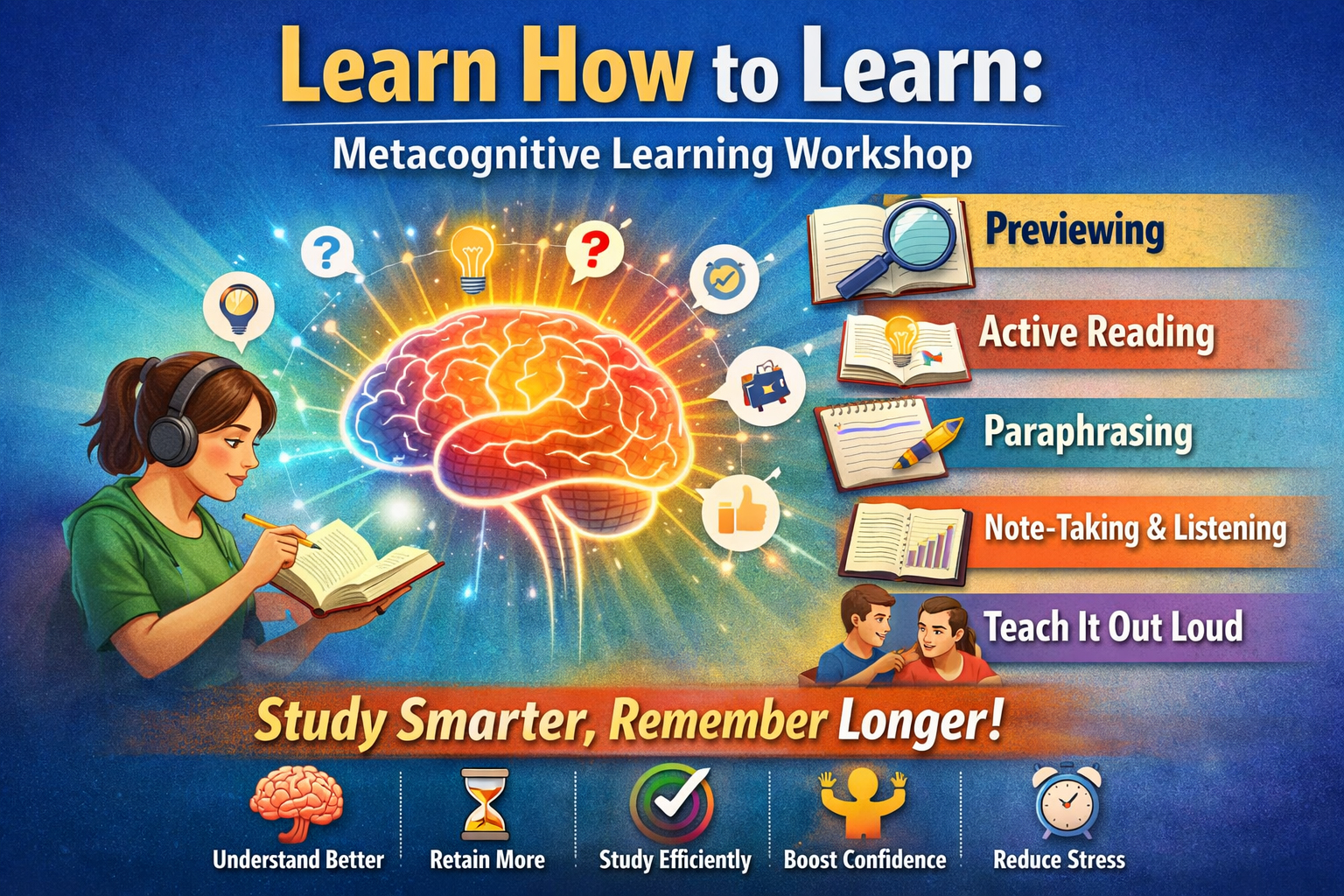 Metacognitive Learning Workshop