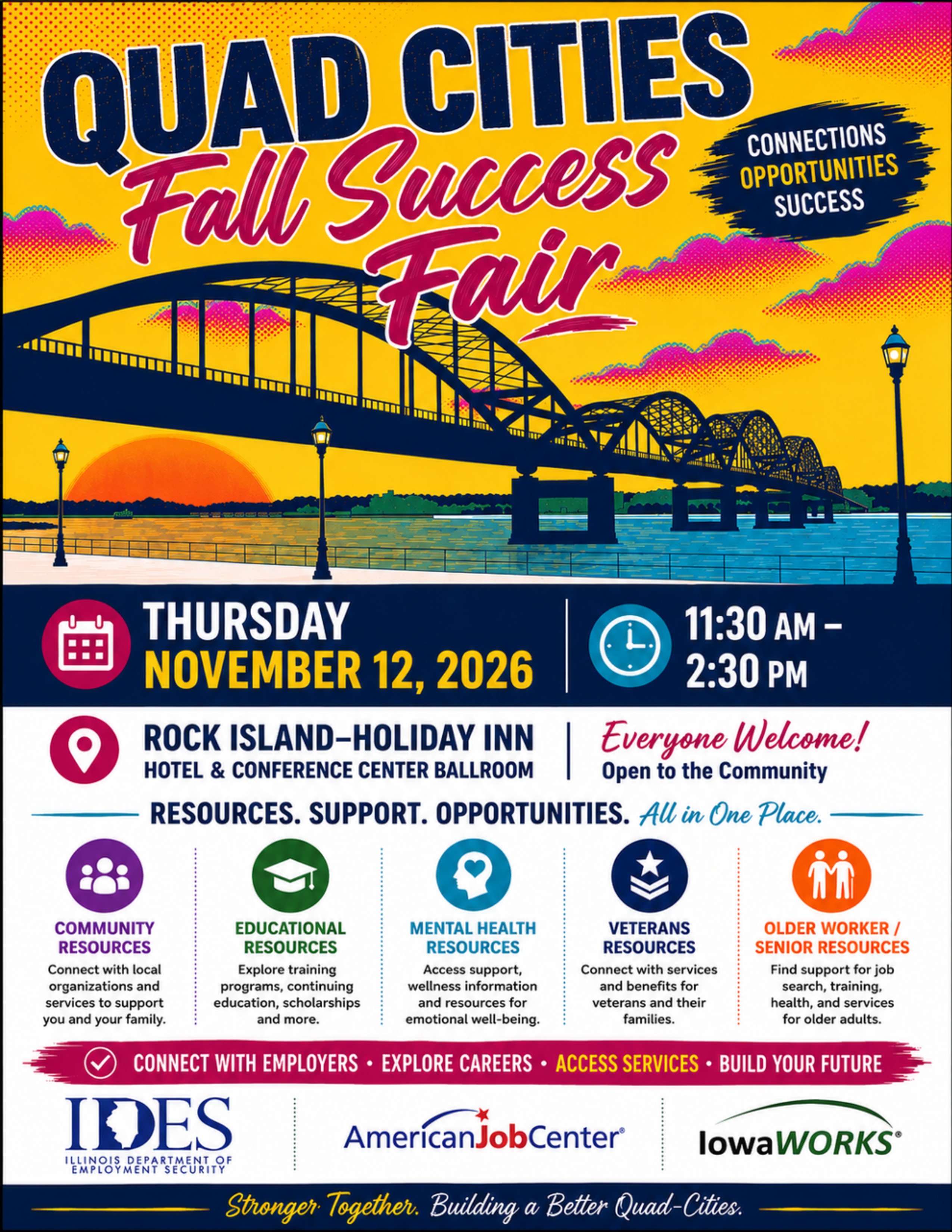 Quad Cities Fall Success Fair 2026