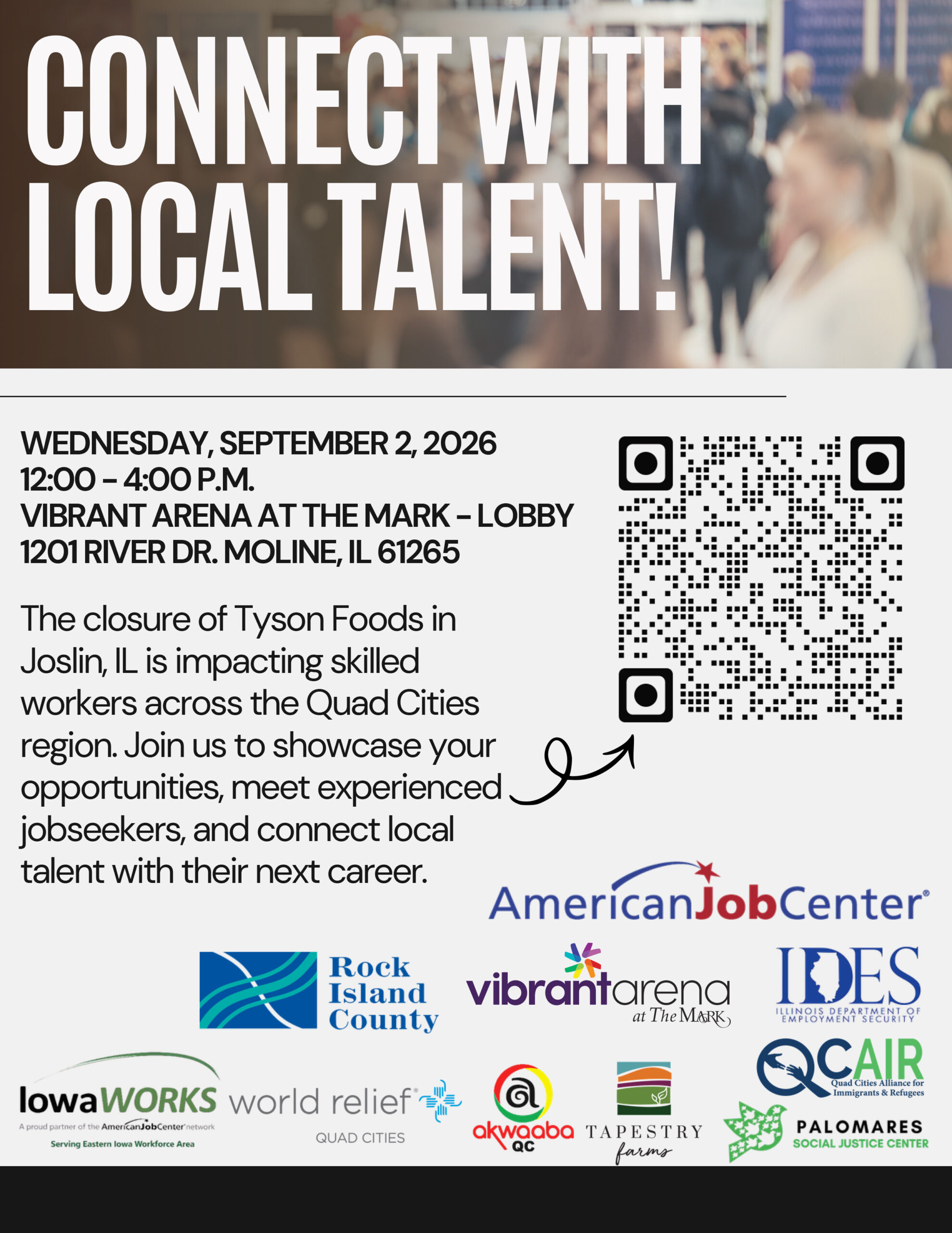 Tyson Displaced Worker Job Fair Vibrant Arena