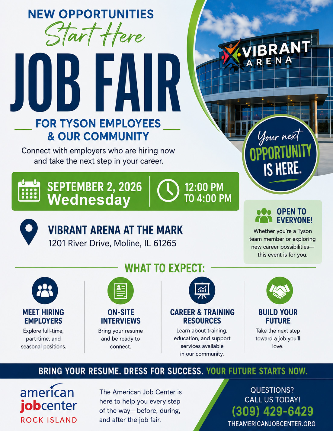 Vibrant Job Fair Gives Tyson Workers and Job Seekers a Fresh Start