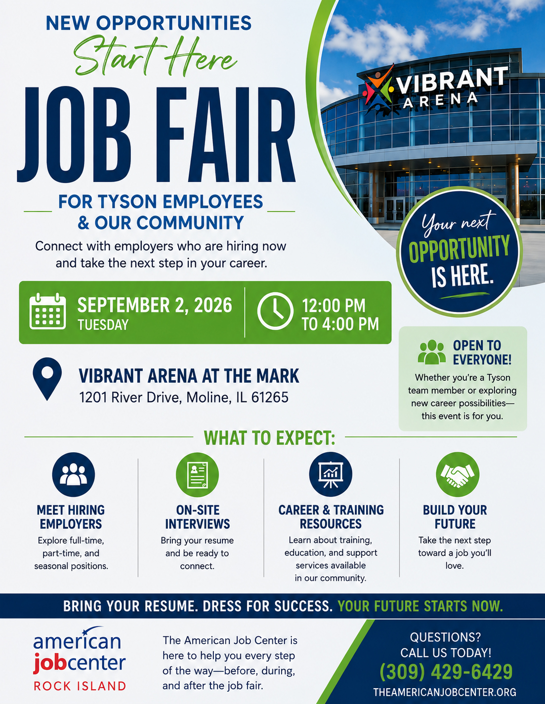Vibrant Job Fair Gives Tyson Workers and Job Seekers a Fresh Start